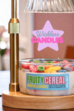 Handmade Fruity Cereal 9 oz | Wickless Dessert Candle