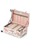 Handcrafted WildFloral 3 Pieces Luggage Set - Pink Floral's