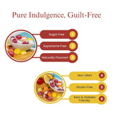 Sugar-Free Trio Hard Candy, 25 pc European Imported Gourmet Candy Gift Box
