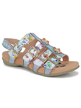 Giselle Bohemian Leather Sandals - Handcrafted