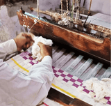 Quilted Sujani Throw Blanket - Multi