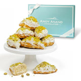Sugar-Free White Chocolate Pistachio Croissant Cake, 10 pc, 2 lb