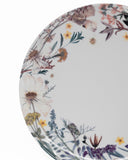 Artisan California Garden Cake Platter - Hand Decorated