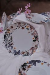 Artisan California Garden Charger - Decorated by Hand In Poland