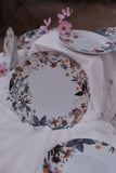 Artisan California Garden Charger - Decorated by Hand In Poland
