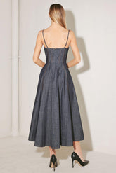 Serenade Midi Denim Dress