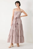 Rosy Breeze Resort Maxi Dress