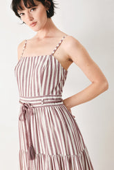 Rosy Breeze Resort Maxi Dress