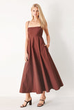 Dark Rose Midi Dress