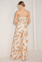 Tropical Woven Vacation Jumpsuit