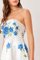 Gardening Muse Woven Spring Midi Dress