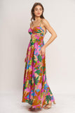 Tropic Fiesta Maxi Vacation Dress