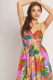 Tropic Fiesta Maxi Vacation Dress