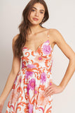Floral Blooms Midi Spring & Summer Dress