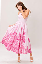 Rose Dream Midi Dress