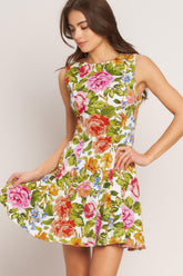 Summer Love Floral Mini Dress