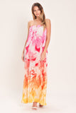 Tropical Vacation Resort Maxi Dress