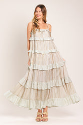 Dune Serena Woven Midi Beach Dress