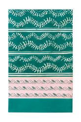 Bluebell Tablecloth in Emerald - Handmade