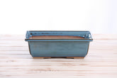 Artisan Handmade Ceramics Rectangle Bonsai Pot 8 Inch
