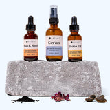 Travel Kits – 4 Travel Rituals for Face & Hair