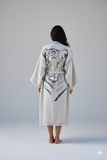100% Cotton Tiger Kimono Hand Printed