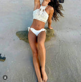 Mermaid Cropped Handmade 2 Piece Set