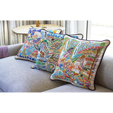 Big Sur Hand-Embroidered Pillow