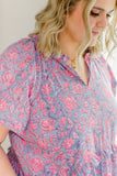 The Kathleen Dress in Orchid Rose - Final Sale Plus Size