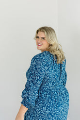The Savana Midi Dress in Winter Blossom Plus Size
