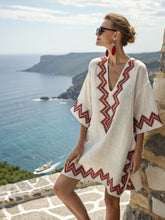 Boho Beachy A-Line Beach Midi Dress – Vacation Resort