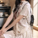 Harajuku Drift Letter T-shirt