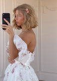 Evangeline Summer Garden Wedding Party Maxi Dress