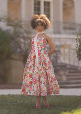 Kelly Summer Garden Party Midi Dress