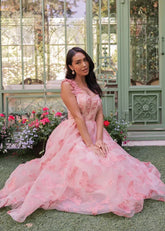 Mariposa Pink Bridal Party Dress