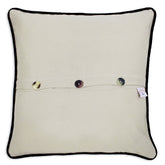 Kauai Hand-Embroidered Pillow
