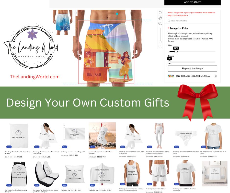 New on our Website - You Design Your Own Apparel