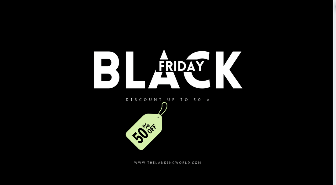 Black Friday SALE up to 50% OFF