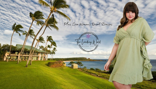Plus Size Women's Resort & Beach Maxi Dresses for Hawaii