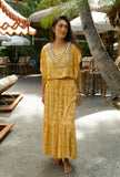 Pua Kenikeni Glow Hina Hawaiian Resort Blouse