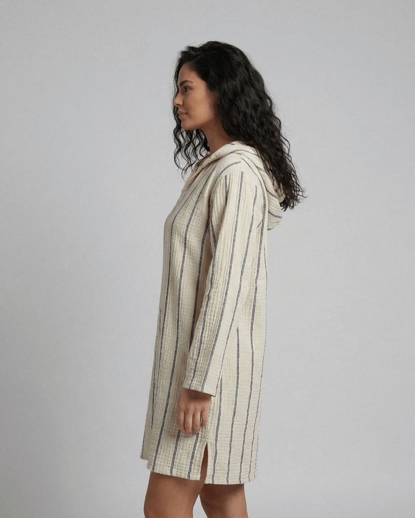Long Sleeve Poncho Beach Cover Up