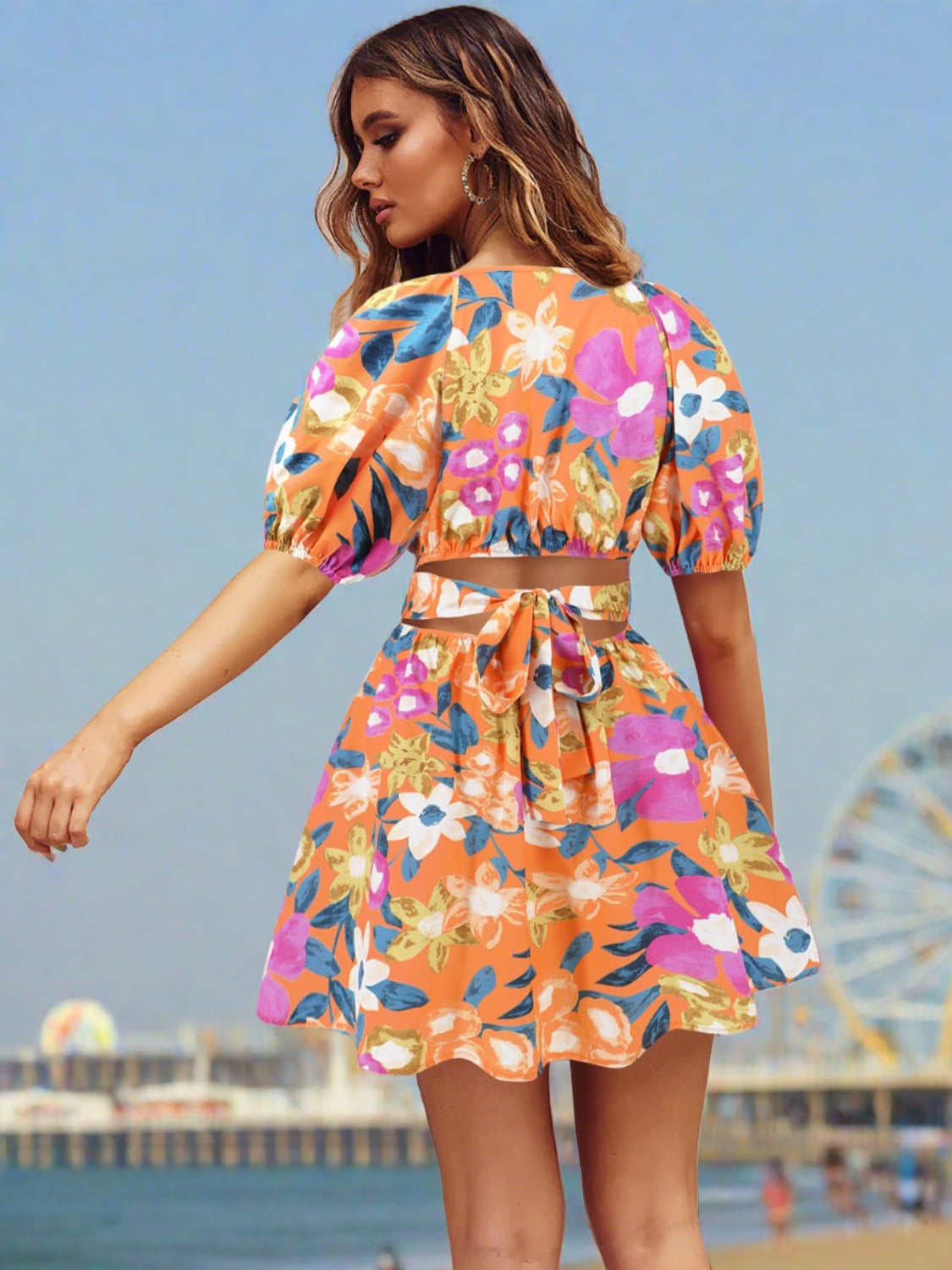 Mini Floral Summer Dress