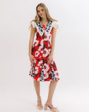 100% Cotton Bold Bloom Dress