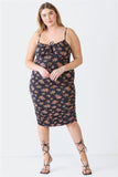 Floral Plus Size Summer Cami Dress