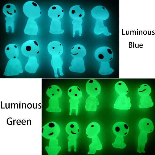 Menehune Luminous Garden Ornaments Figurine Set