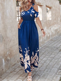 Short Sleeve Vacation Maxi Dress