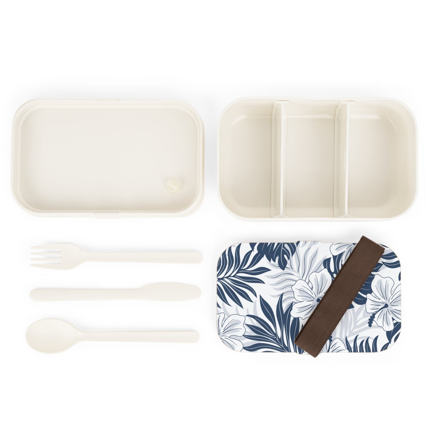 Aloha Hand Drawn Tropical Hawaiian Bento Lunch Box