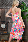 Floral Spaghetti Strap Summer Cami Dress