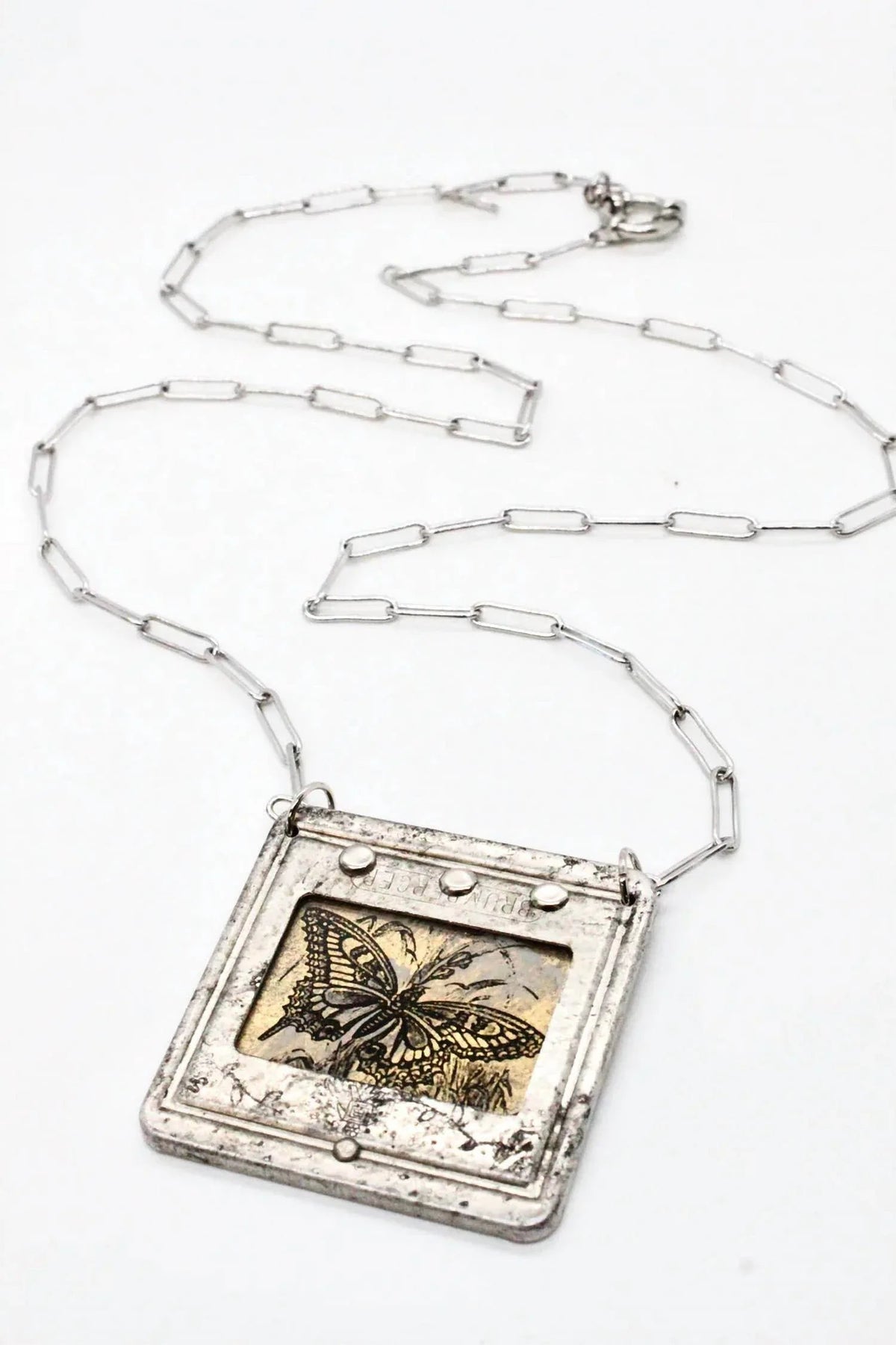 Women's Vintage Butterfly Handmade Necklace