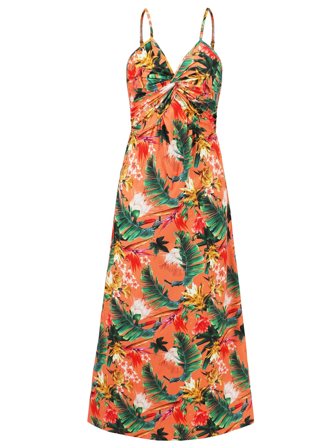 Tropical Vacation Maxi Resort Dress